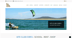 Desktop Screenshot of kite-club-corfu.com